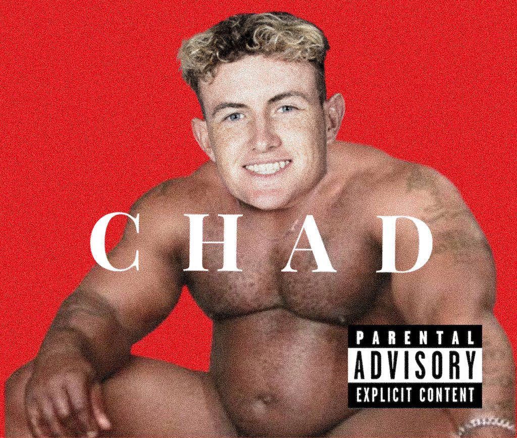 King Chad Tee -WHITE FRONT ONLY