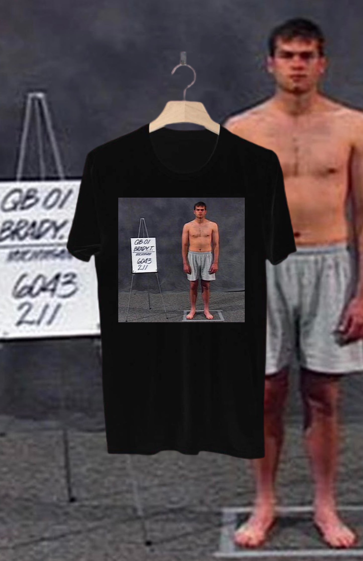 Tom Brady almost goat Tee - BLACK FRONT ONLY