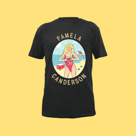 PAMELA CANDERSON - BLACK FRONT ONLY