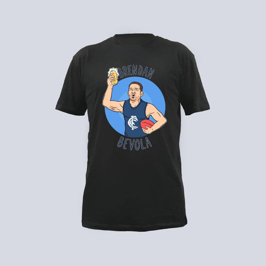 BRENDAN BEVOLA BLACK - FRONT ONLY