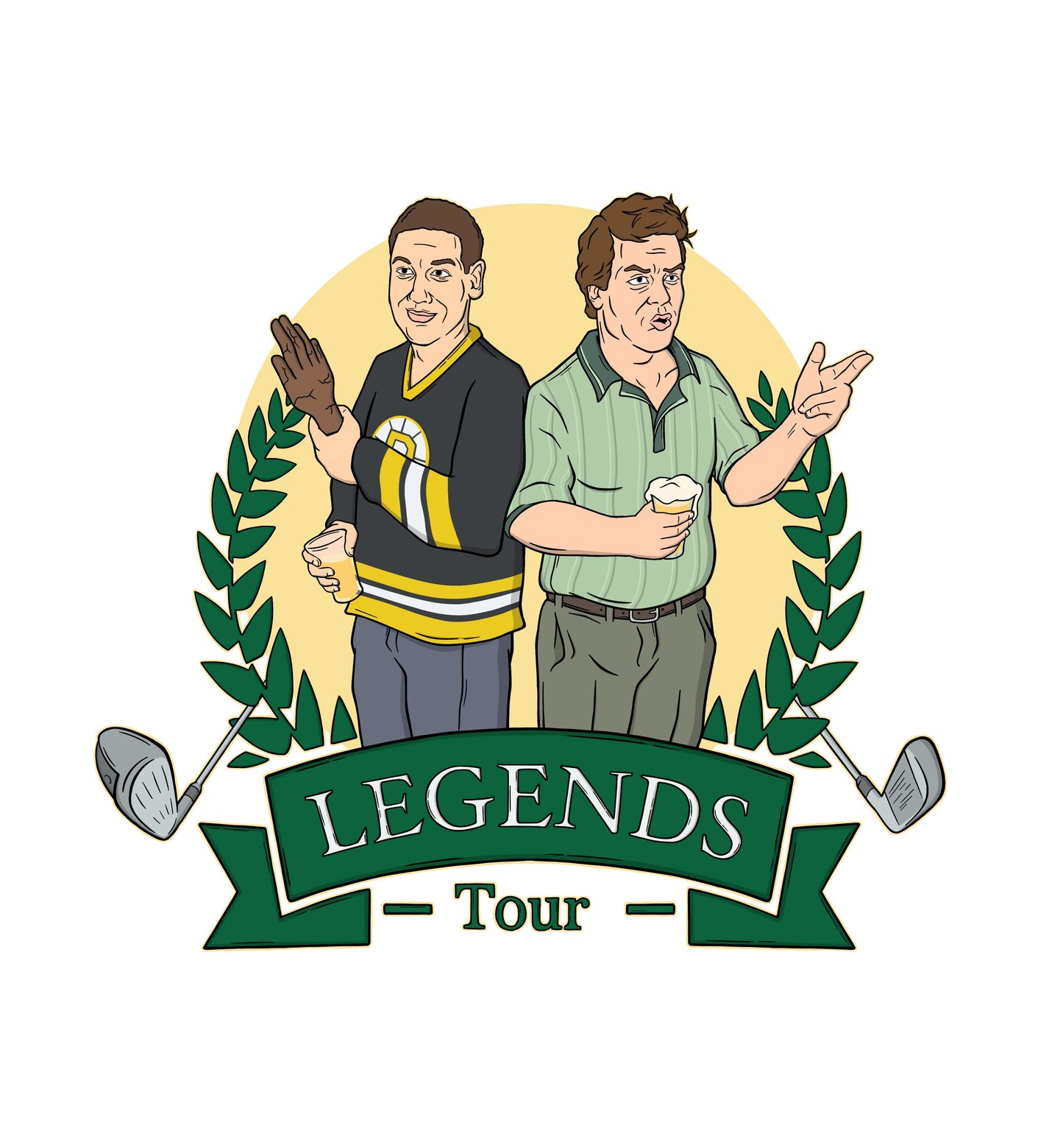 THE LEGENDS TOUR: WHITE - FRONT ONLY