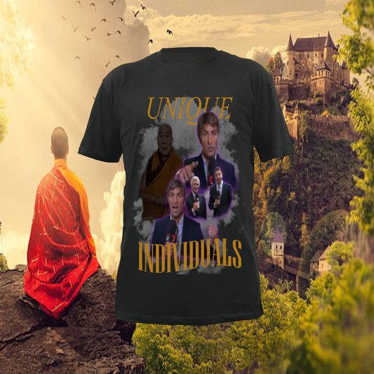 Unique Individuals Tee - BLACK FRONT ONLY