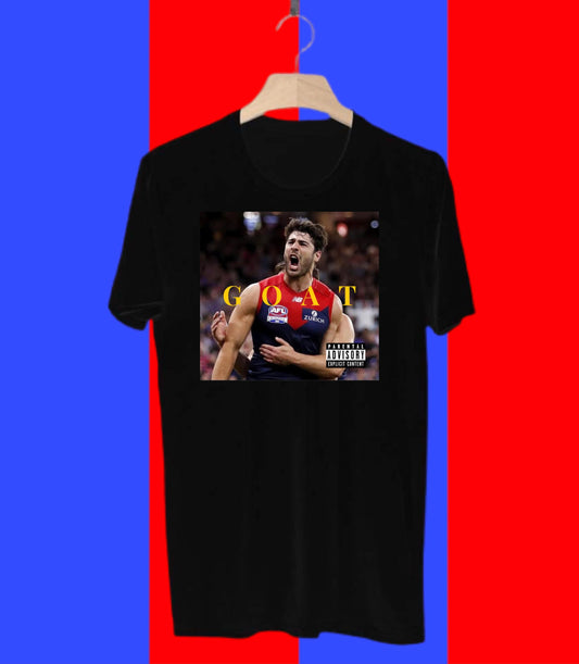 Petracca GOAT Tee - BLACK FRONT ONLY